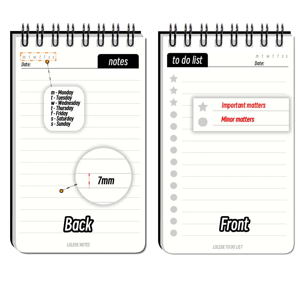 Today To-Do List Notebook